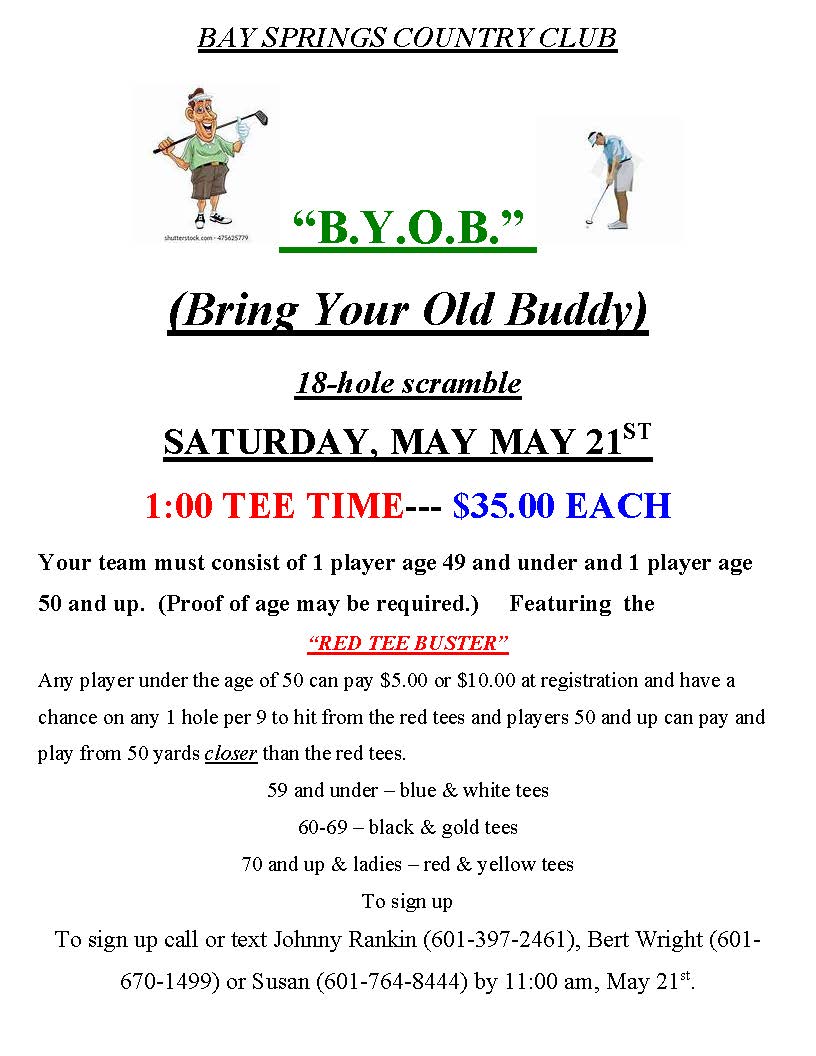 Bring Your Old Buddy